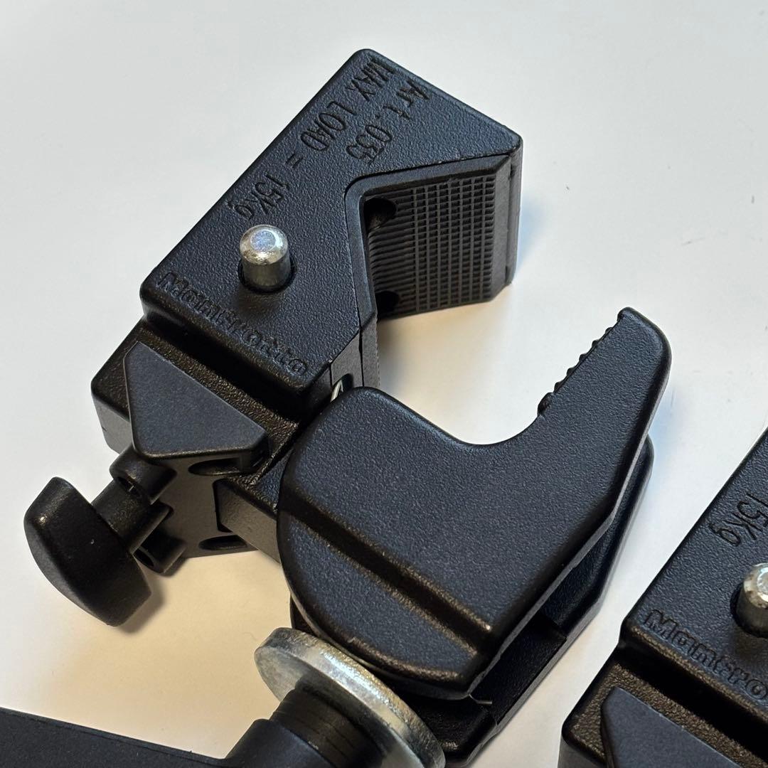 美品3個セット① Manfrotto マンフロット スーパークランプ 035