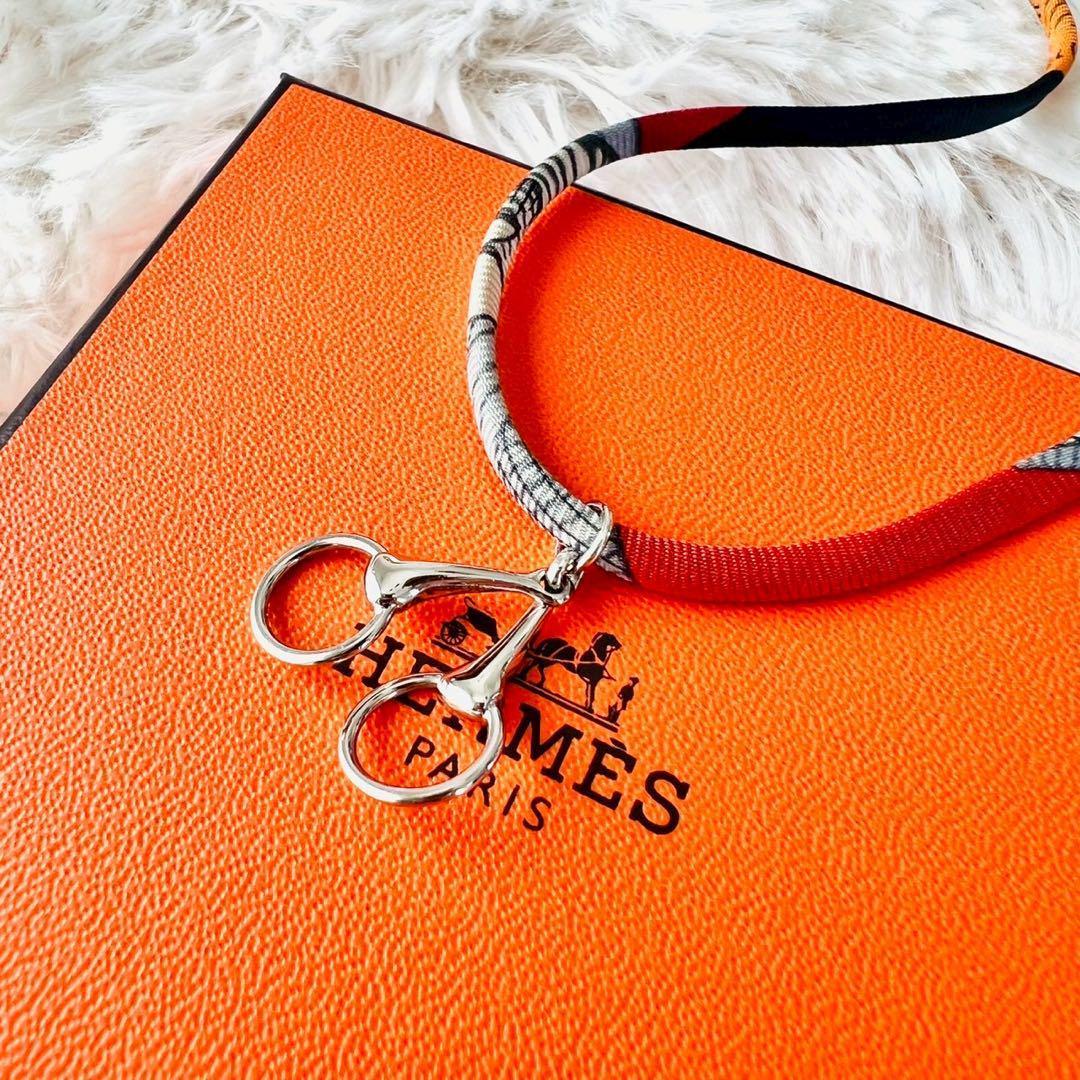 美品✨エルメス　ネックレス　ブレスレット　トゥールビヨン　マルチカラー　2way