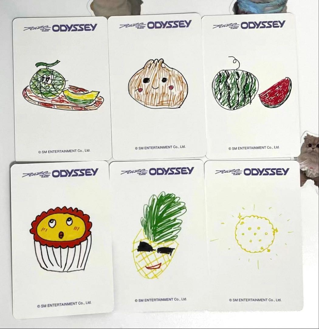 RIIZE ODYSSEY KMonstar 台北限定 一日店長トレカ6枚セット