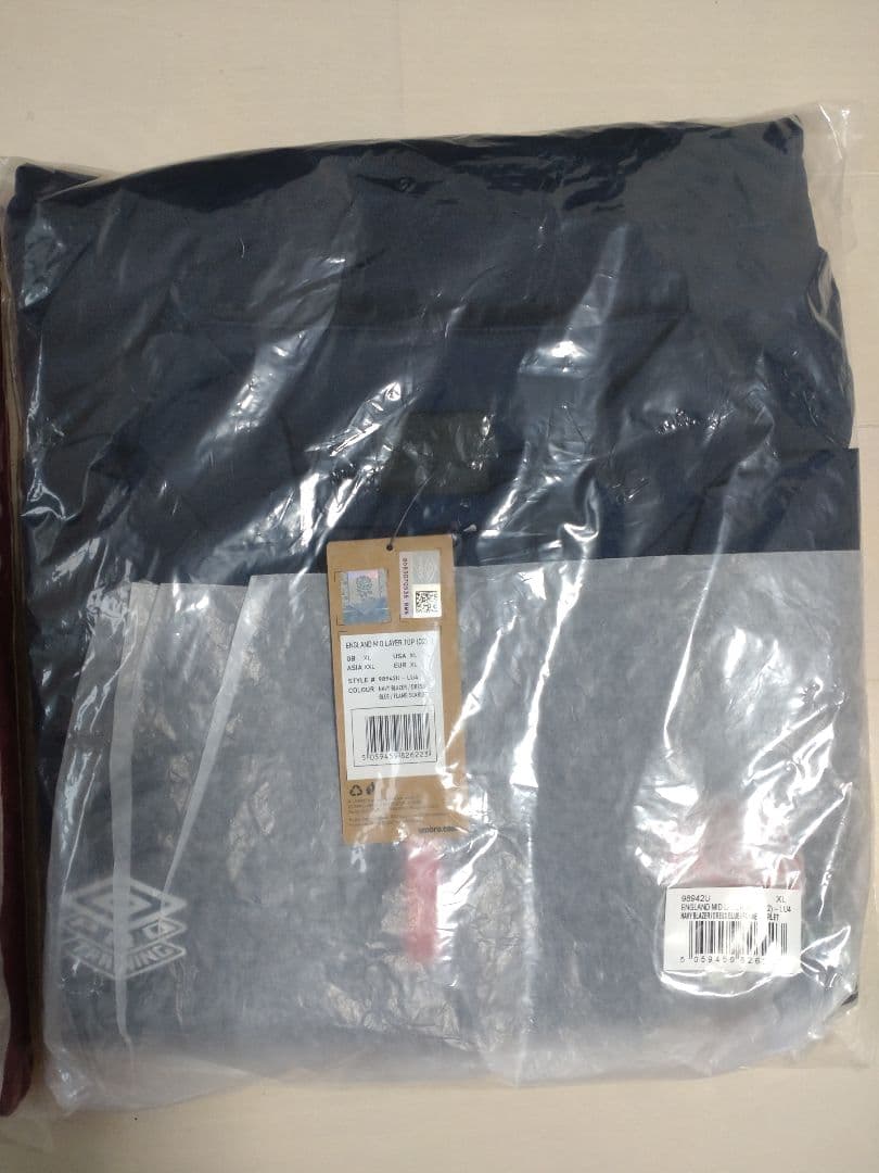 佐藤　アンブロイングランド代表　1/4 Zip Midlayer ネイビー