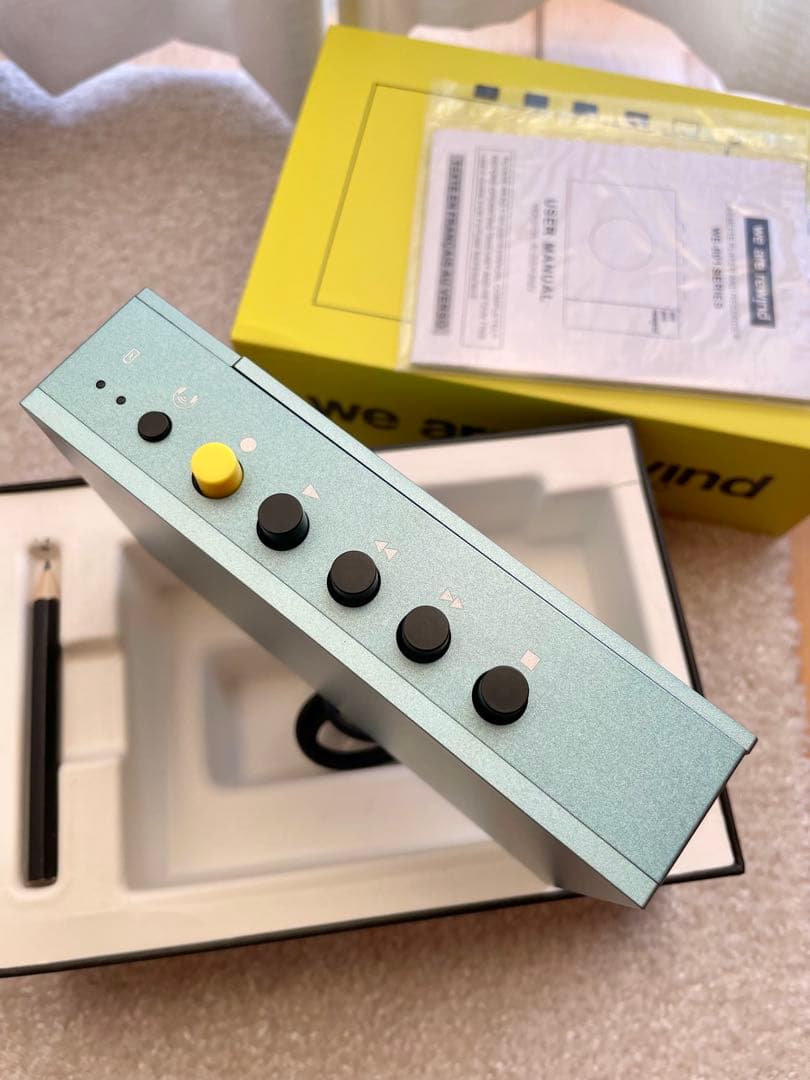 we are rewind ポータブルカセットプレーヤー