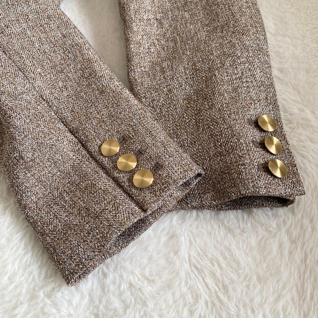 【Oggi掲載】美品　ナチュラルビューティーベーシック　ダブルブレストジャケット