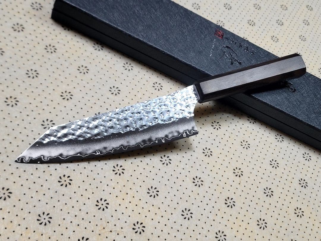 優黒崎　文化　sg2 文化170mm 黒檀柄