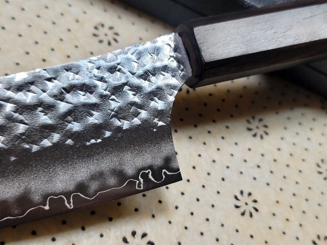 優黒崎　文化　sg2 文化170mm 黒檀柄