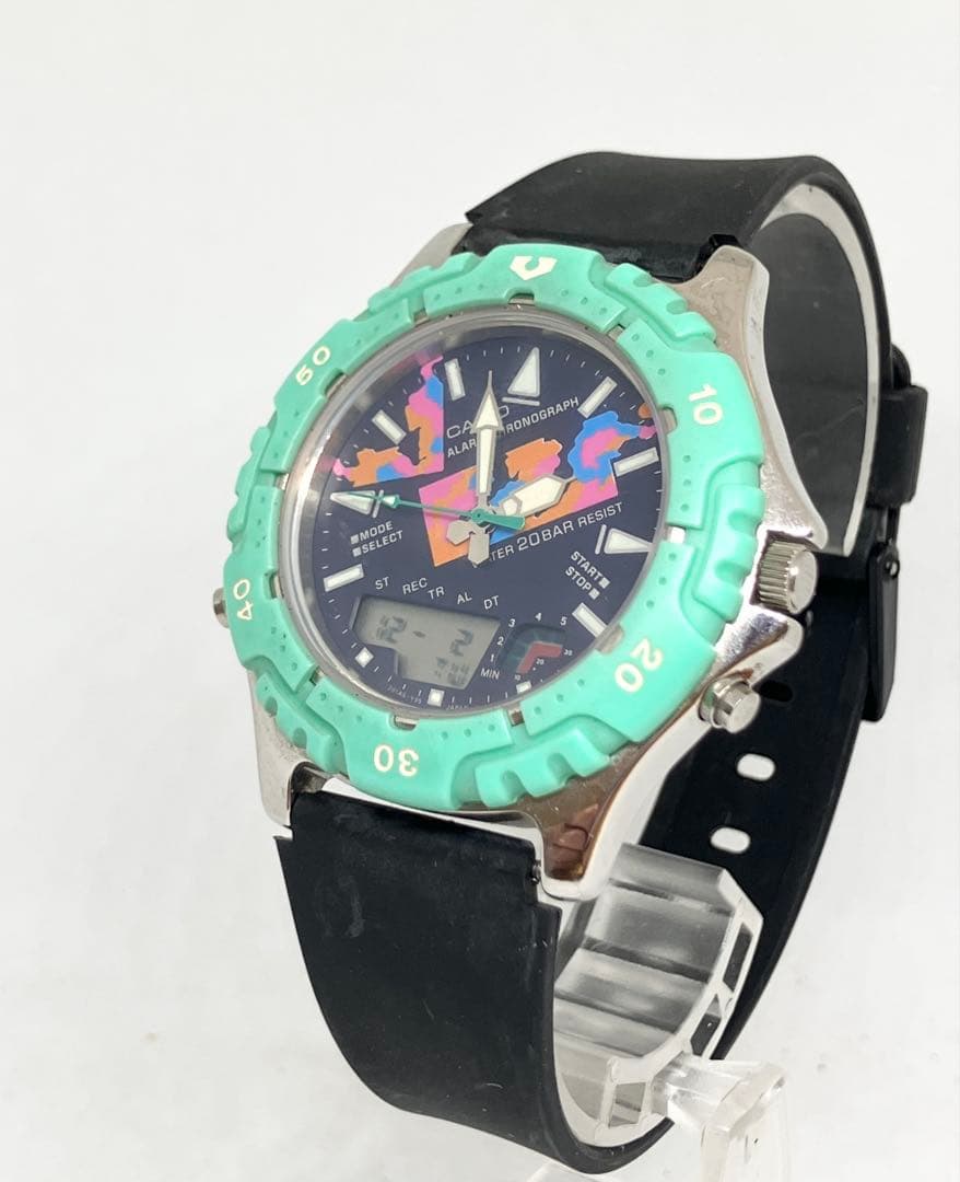 CASIO アラーム クロノグラフ カジキダイバー　腕時計 AD-726