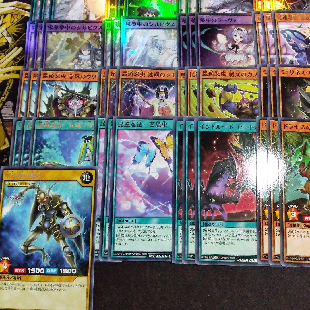 夢中・昆虫族 デッキ 初めての 遊戯王 ラッシュデュエル