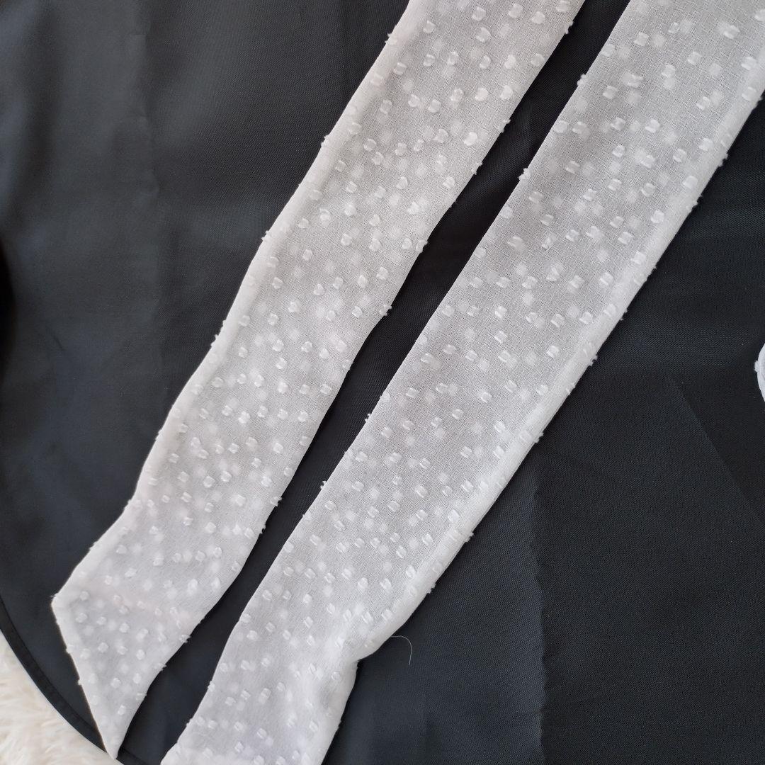 ボールジィ Ballsey 25SS フォイルカットジャカード ボウタイブラウス