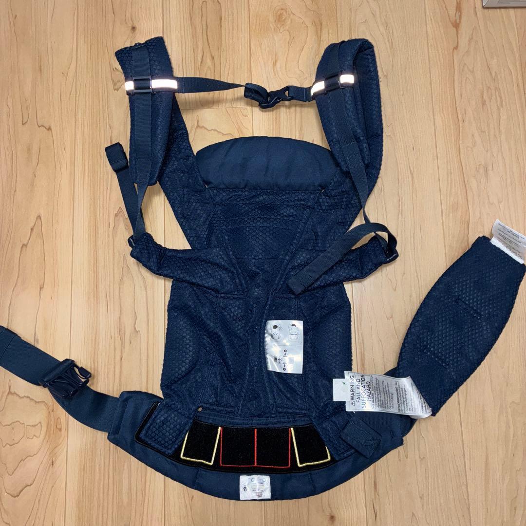 エルゴベビーオムニブリーズミッドナイトブルー&収納カバーセット