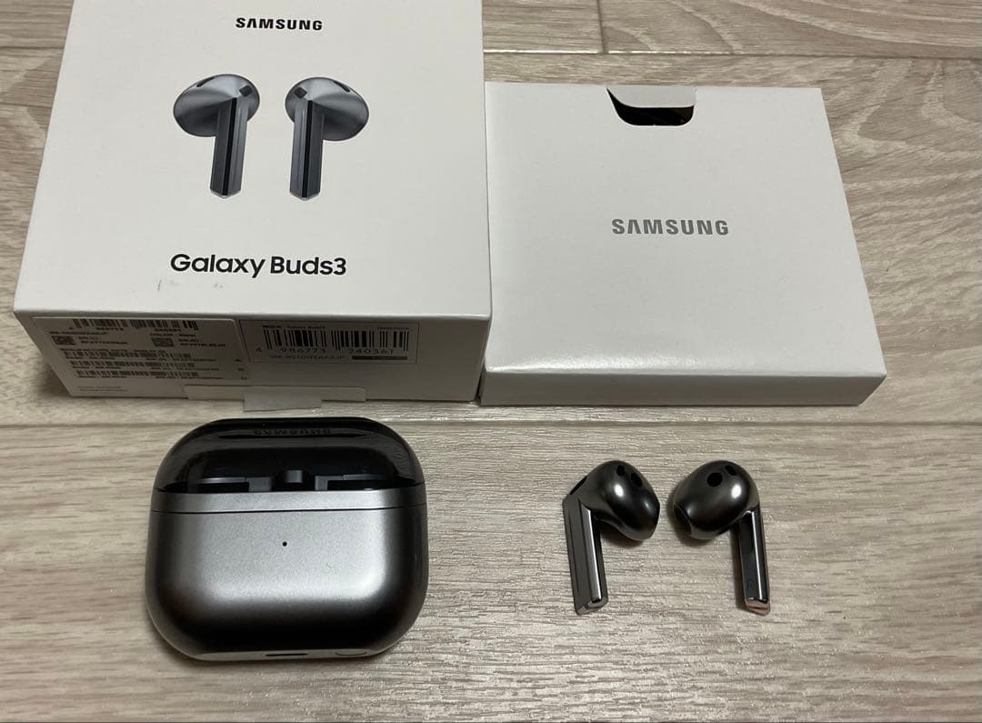 galaxy buds3 シルバー
