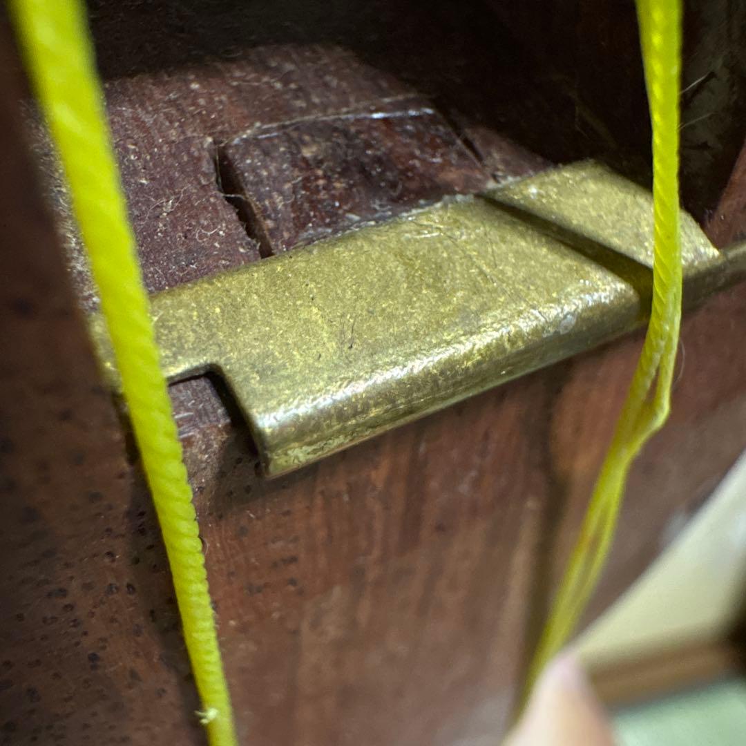 三味線　2本 K9 金　皮破れ　和楽器　胴内部ギザギザ有り