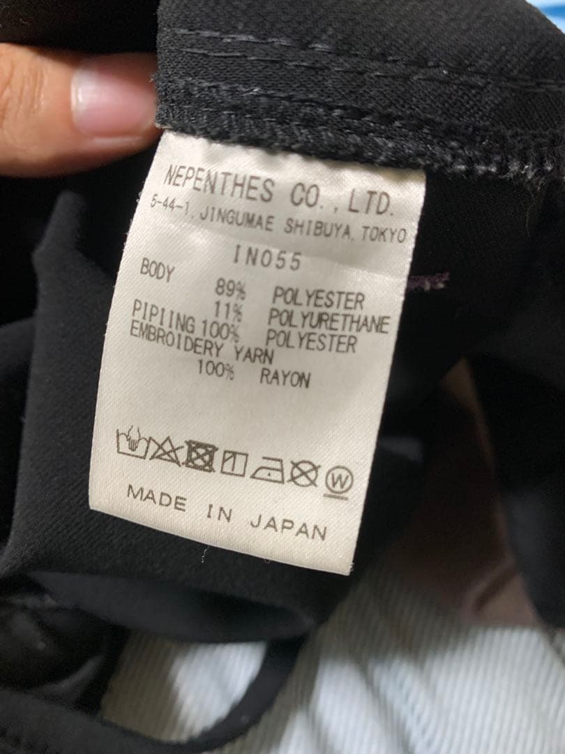 Needles カウボーイセットアップ 21SS ブラック