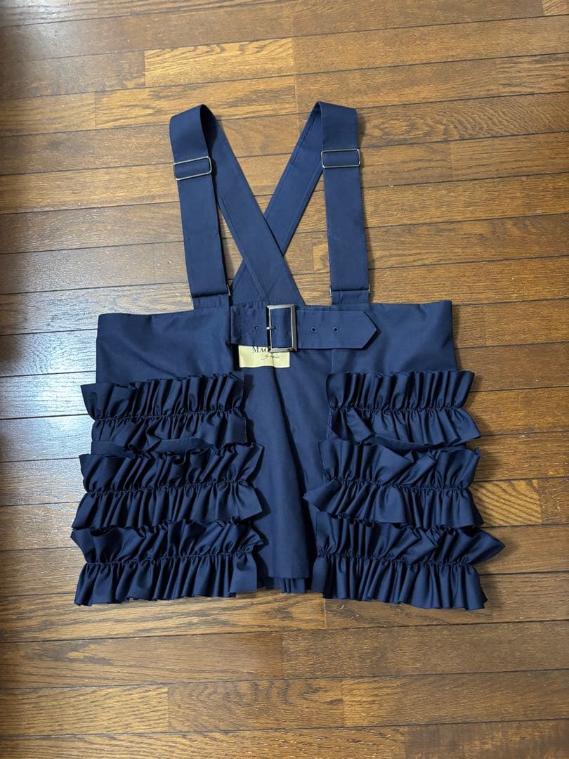 THOMAS MAGPIE トーマスマグパイ　ラッフルドポケットベスト