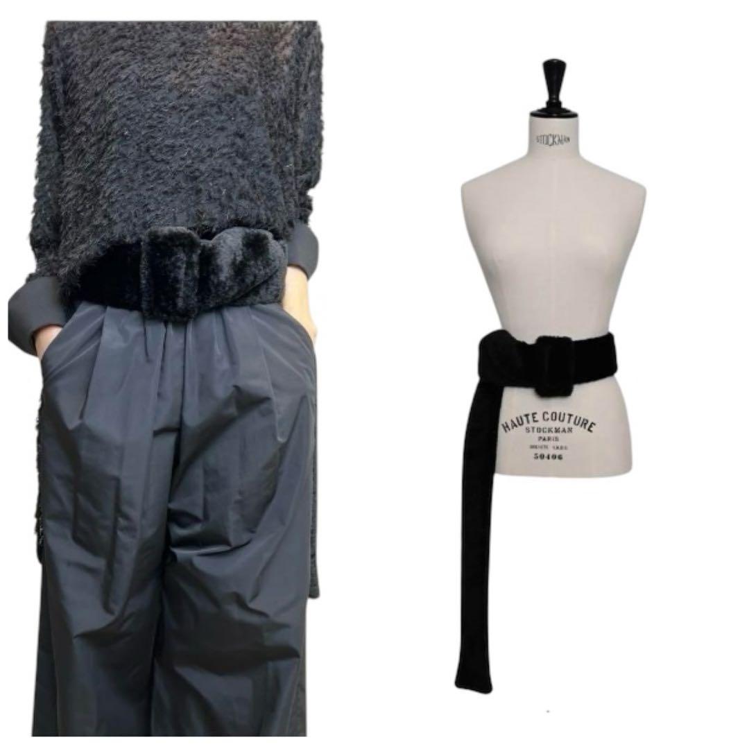 新品未使用CHIEKO+ ファーベルト fur tail belt