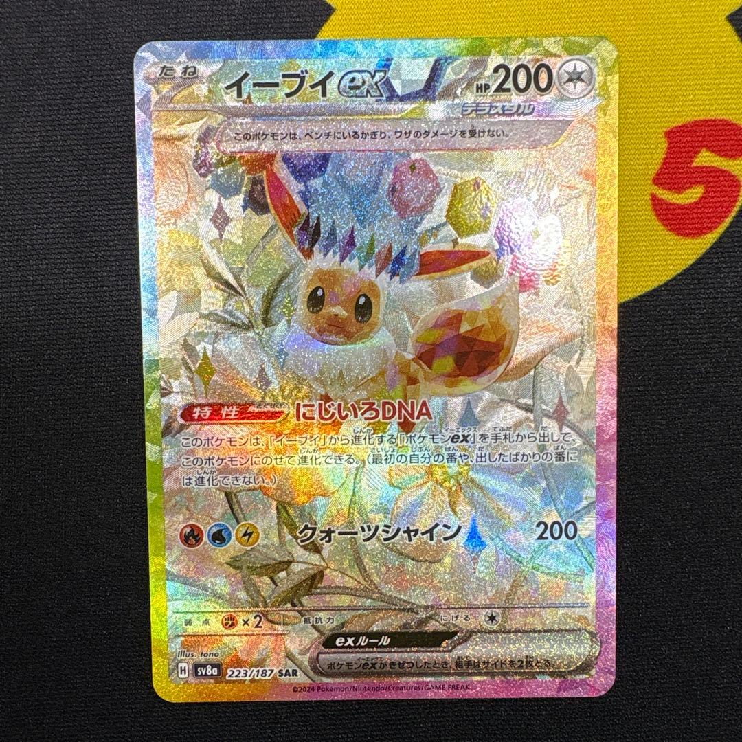 陸*海様 リーフィアex イーブイex ブースター