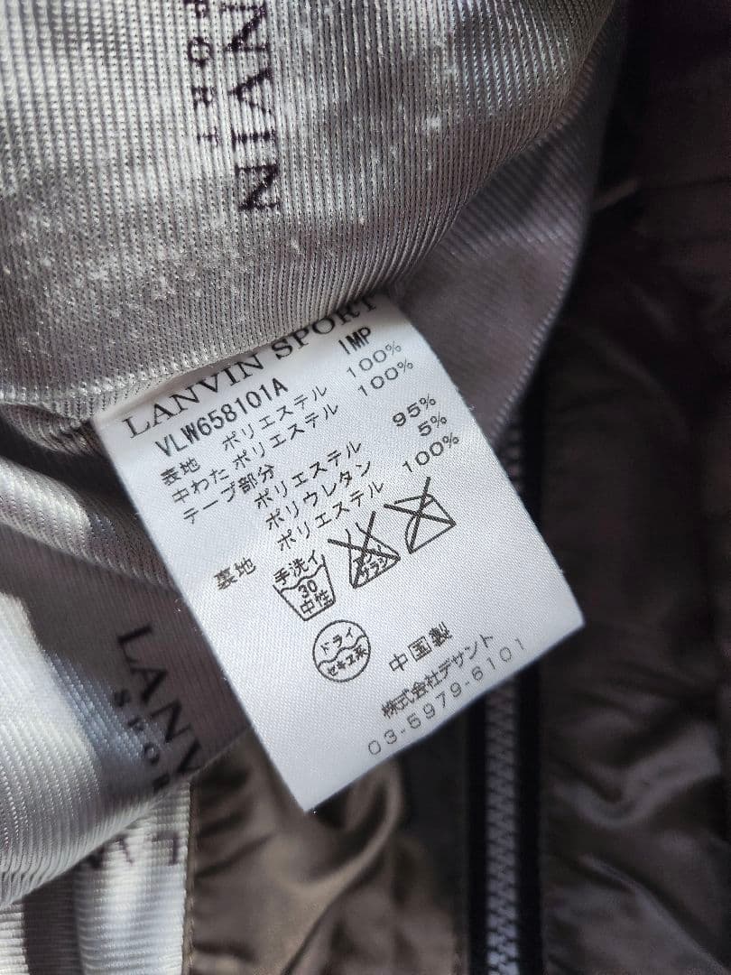 LANVIN sports ランバン　中綿　ゴルフワンピース