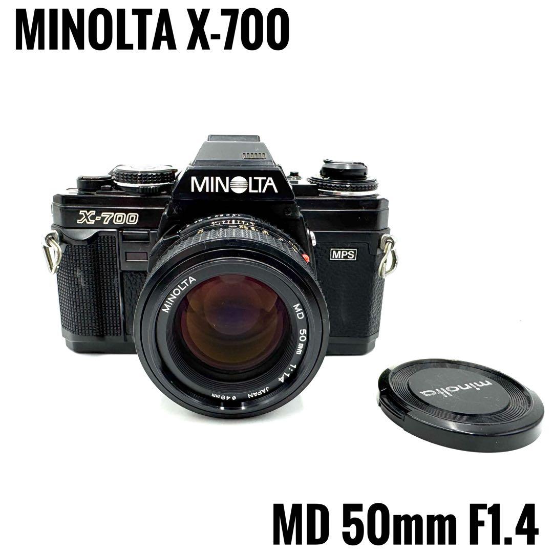 ❁完動品❁MINOLTA ミノルタ X-700 銘玉50mm F1.4 レンズ付