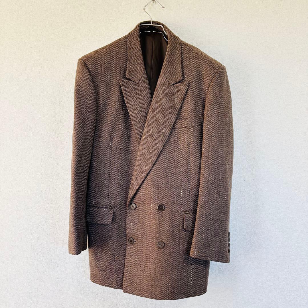 クリスチャンディオール　 ウール 100％ 上下 セットアップ 　ダブルボタン