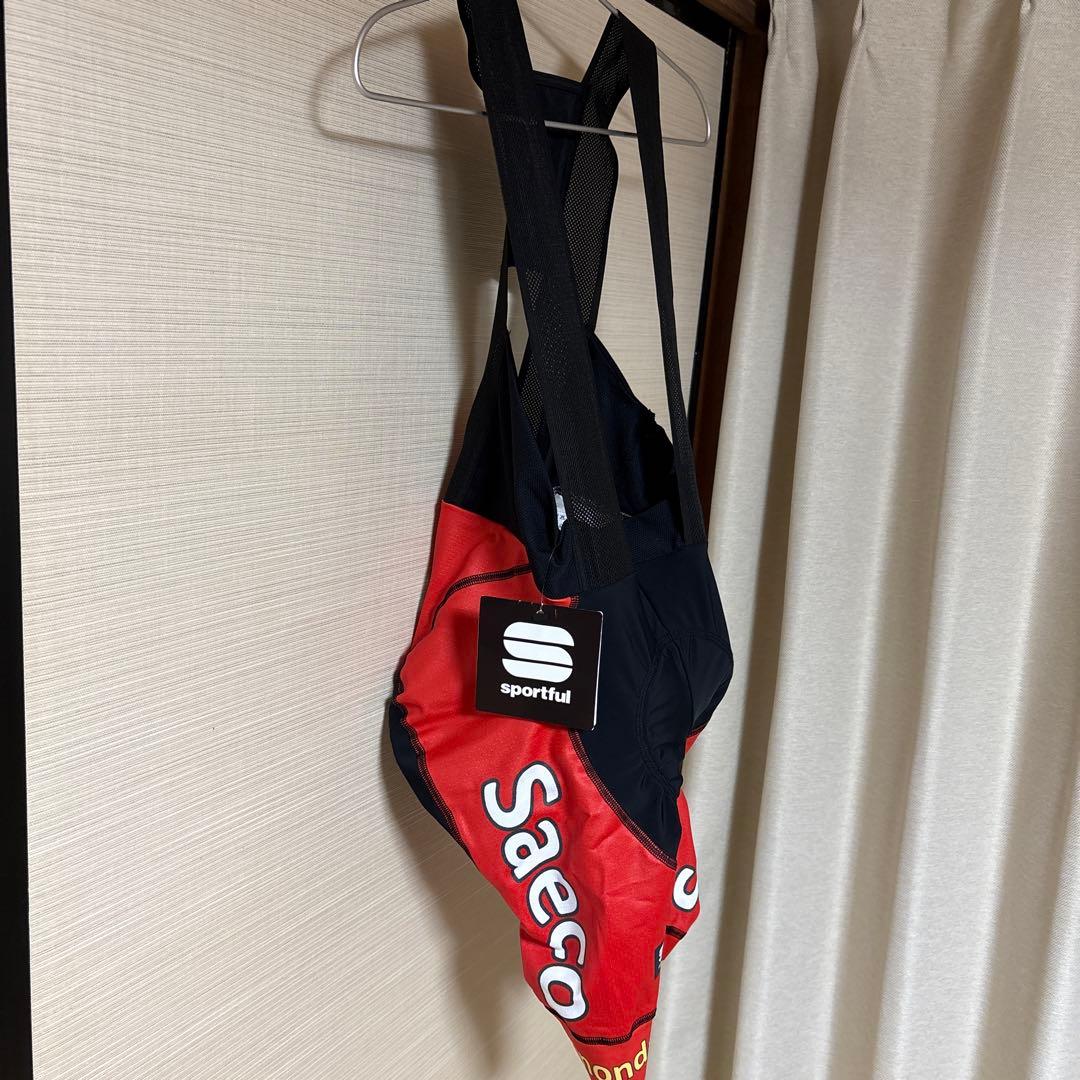 スポーツフル カスタム Saeco ジャージ、ビブ、ベスト Sサイズ 3点セット