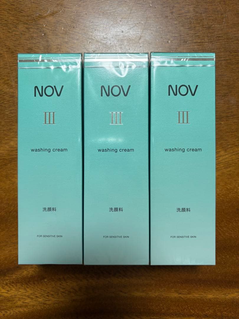ノブ Ⅲ ウォッシングクリーム 医薬部外品 〈洗顔料〉 120g ×3