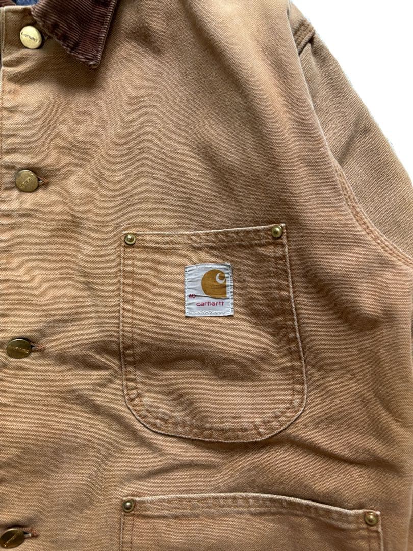 70s Carhartt カーハート ミシガンチョアコート キャメル ブラウン