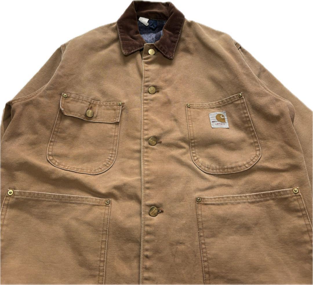70s Carhartt カーハート ミシガンチョアコート キャメル ブラウン