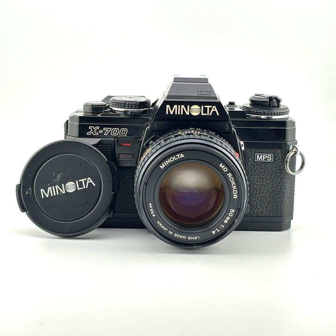 【完動品】MINOLTA X-700 + MD ROKKOR 50mm F1.4
