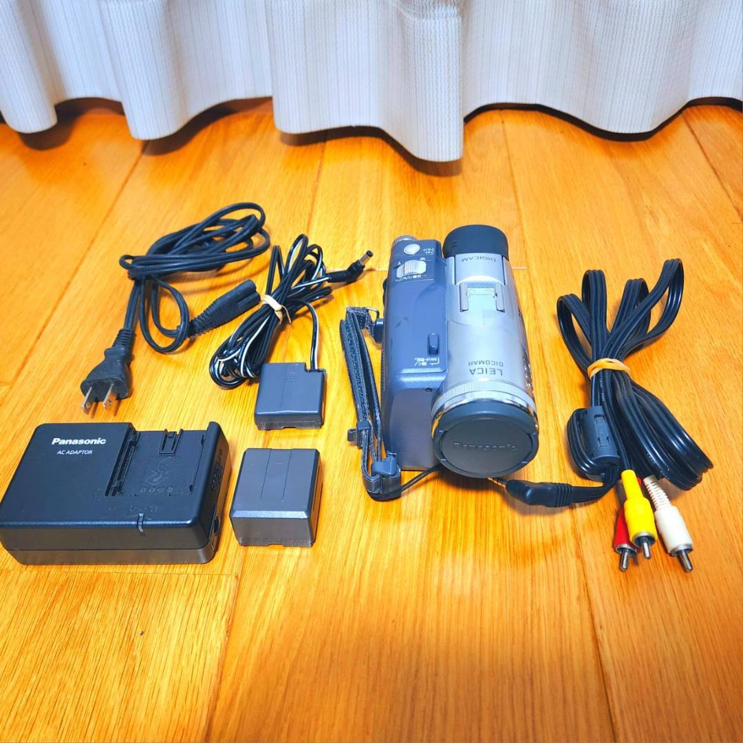 【動作確認済】高画質 Panasonic MiniDV ビデオカメラ セット