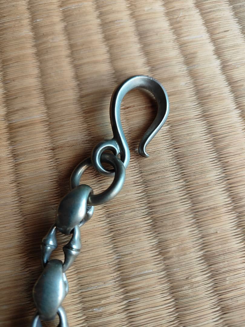 シルバー ウォレットチェーン 約40cm