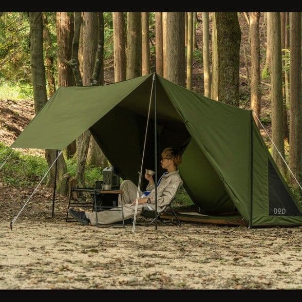 ★DOD パップフーテント3★ 　純正グランドシート付