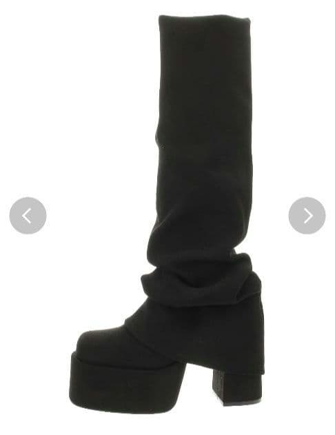 EMODA♡ルーズフレアカバーフィットブーツ 新品未使用