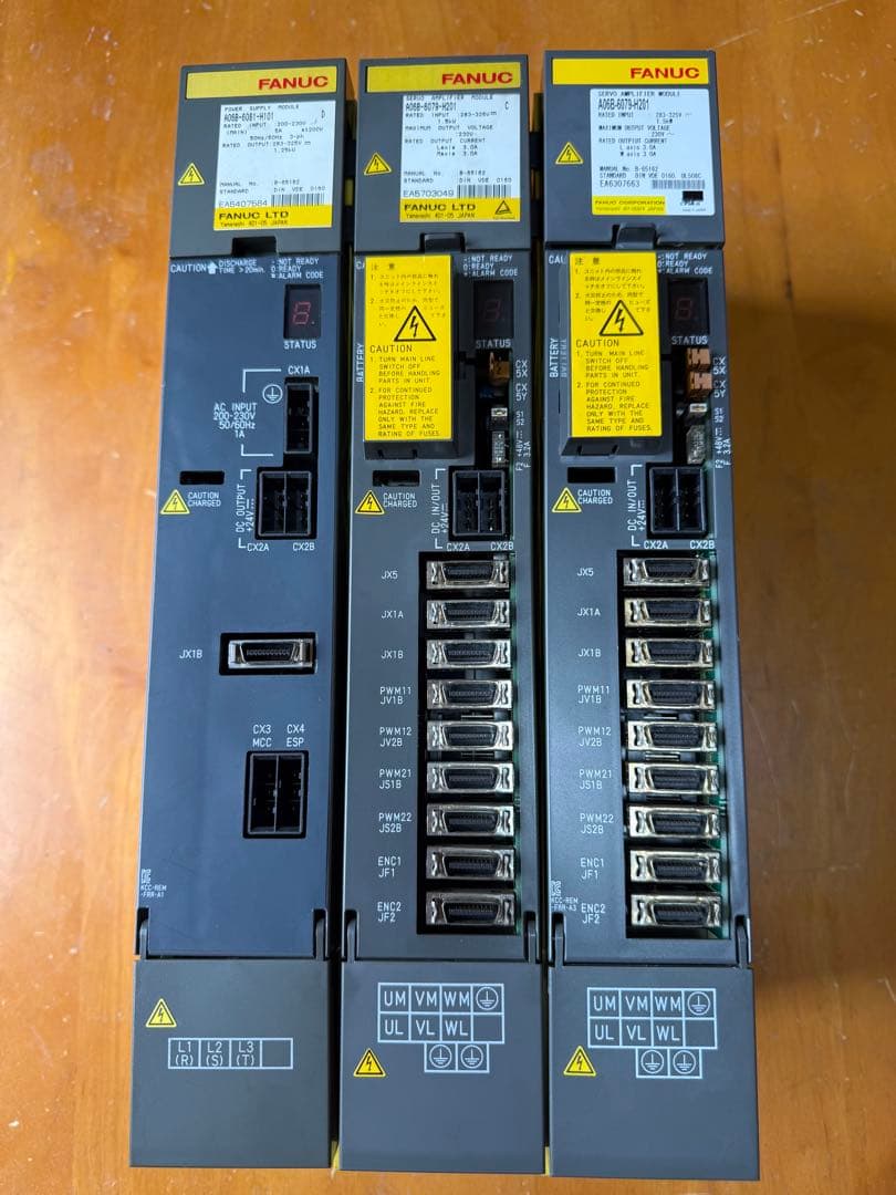 FANUC A06B-6071-H201/H202/H203 I/Oモジュール