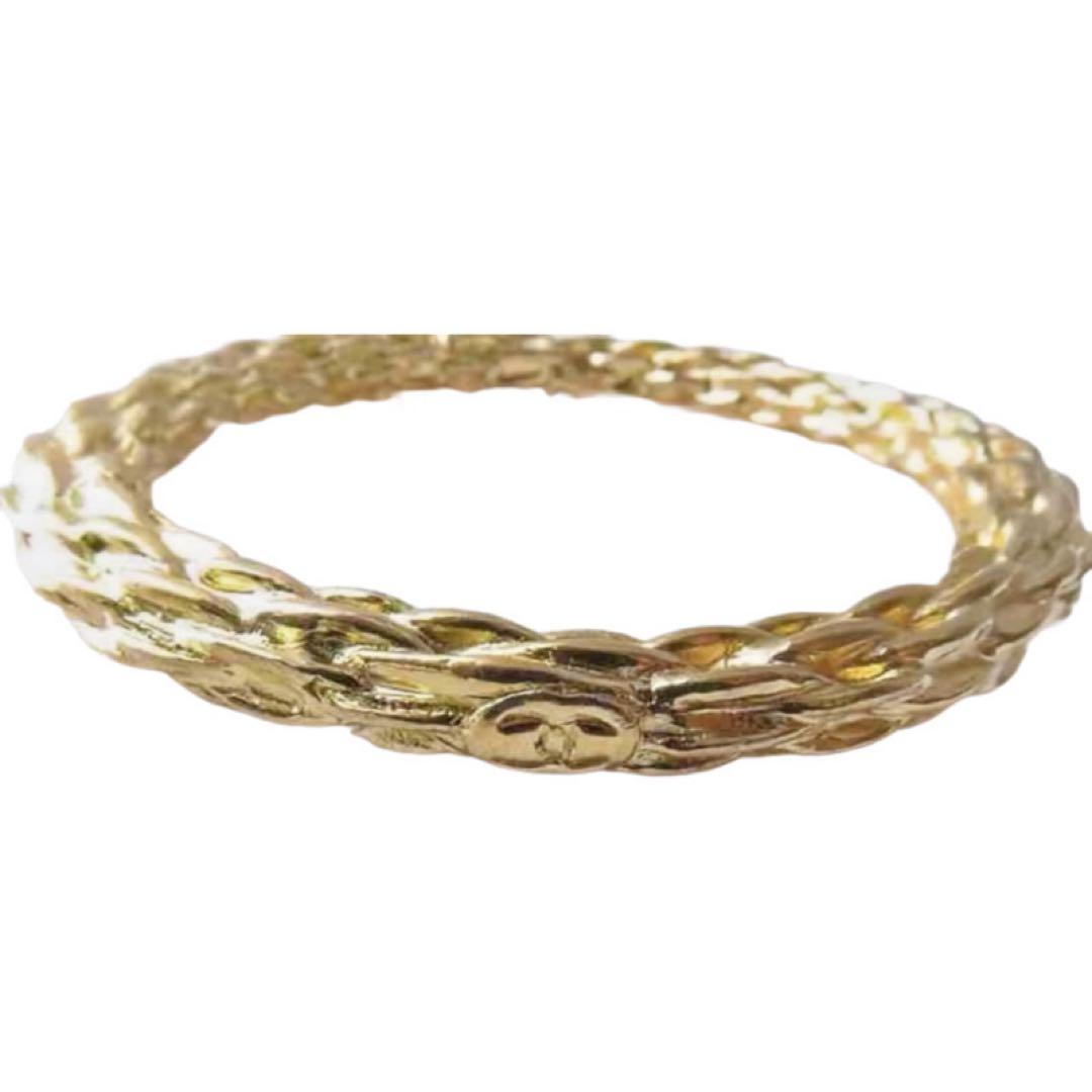 専用【美品】CHANEL シャネル ココマーク バングル ゴールド レディース