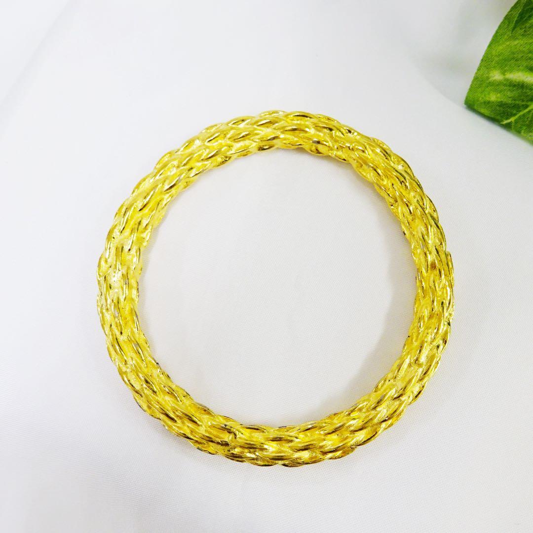 専用【美品】CHANEL シャネル ココマーク バングル ゴールド レディース