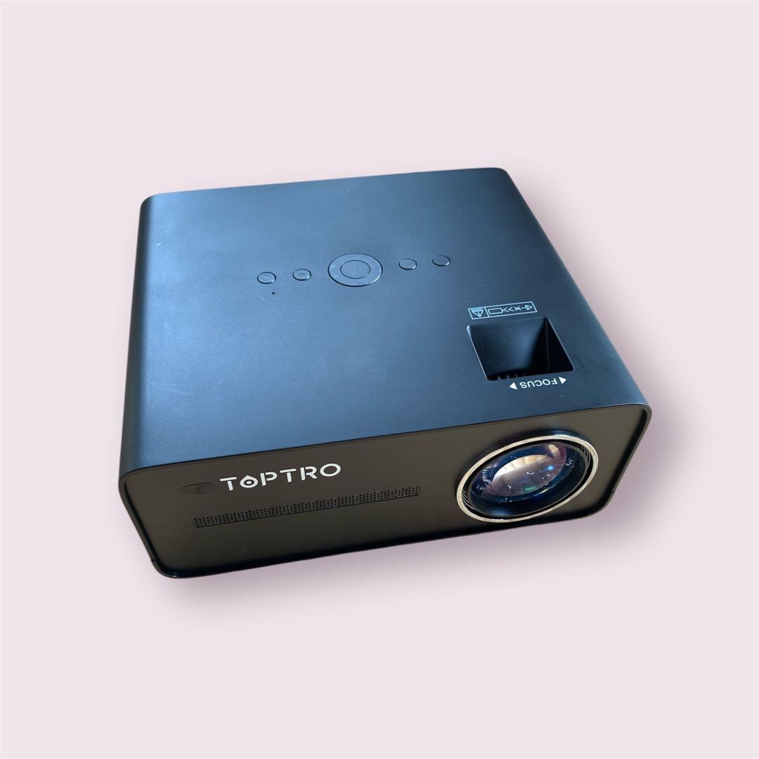 プロジェクター TOPTRO 1080P VIDEO PROJECTOR Model X5