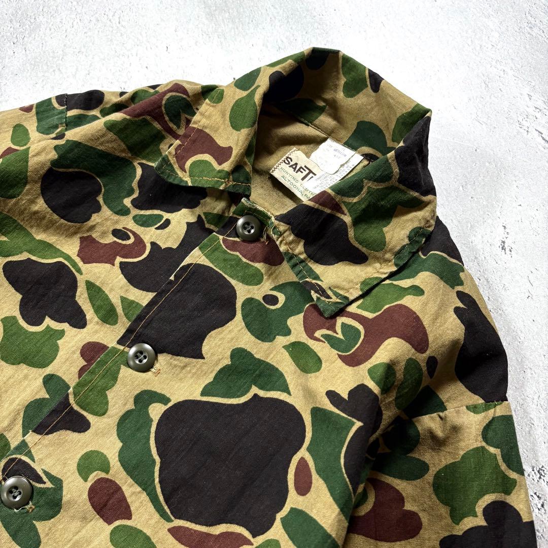 ジャケット・アウター 70s Saftbak Duck Camo Hunting Jacket