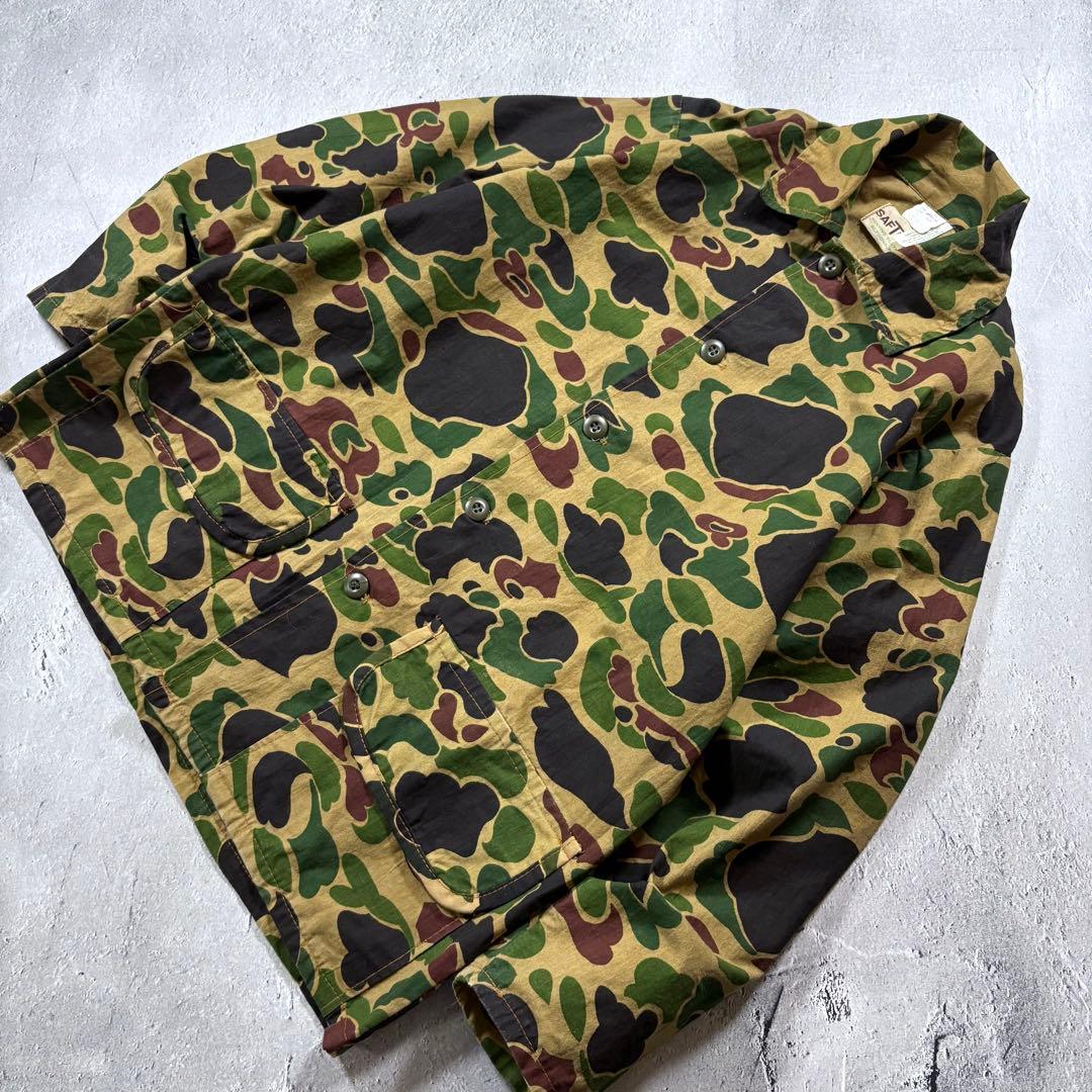 ジャケット・アウター 70s Saftbak Duck Camo Hunting Jacket