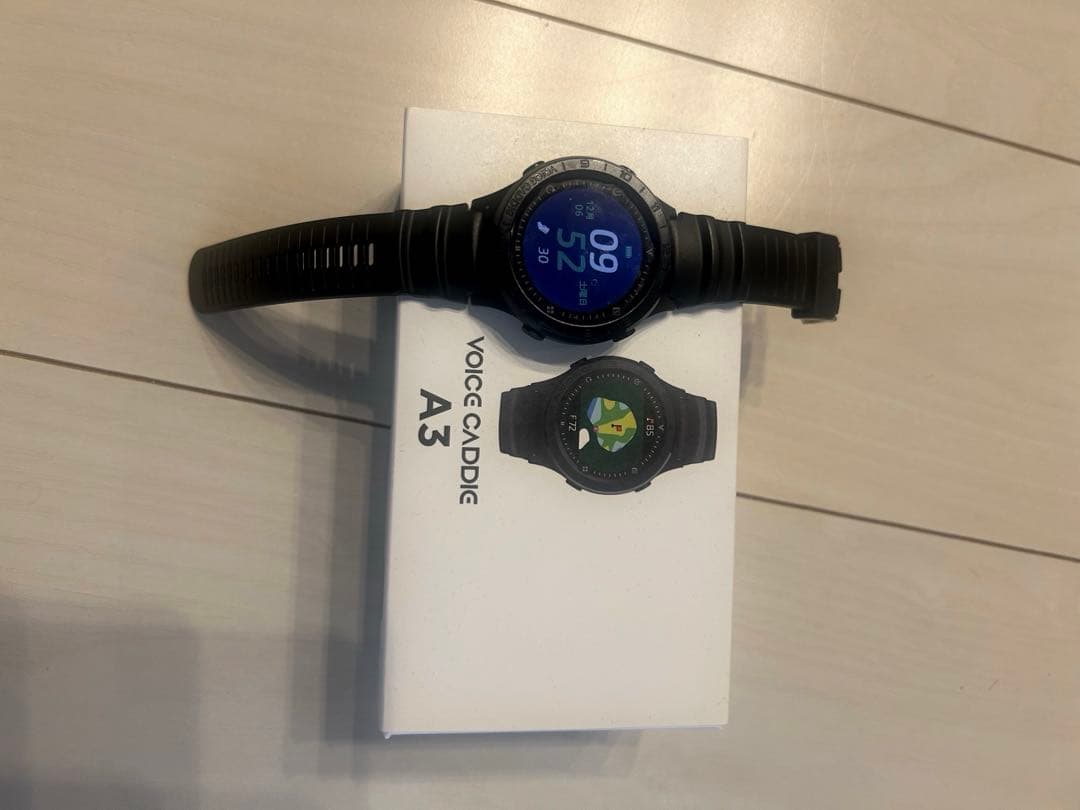 ボイスキャディ ゴルフGPSナビ 腕時計型 距離測定器 A3