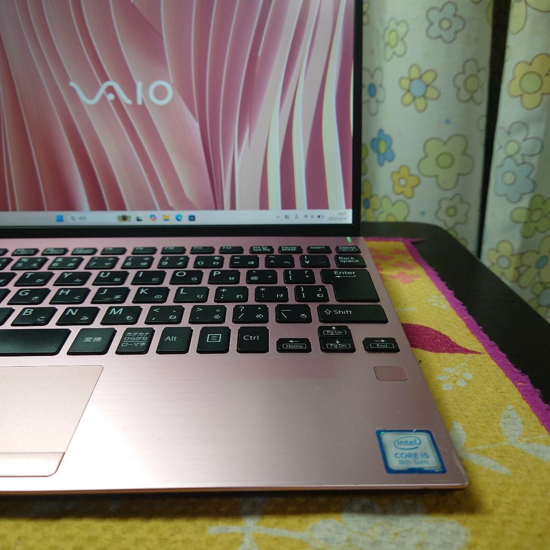 ピンク！小型軽量モデル！VAIO proPJ11！ノートパソコン！i5