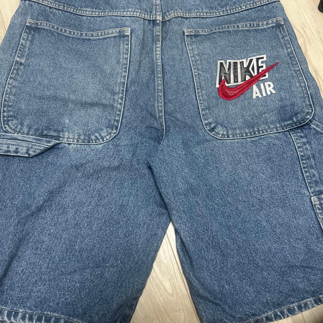 【美品】90年代　NIKE AIR 刺繍　デニムパンツ