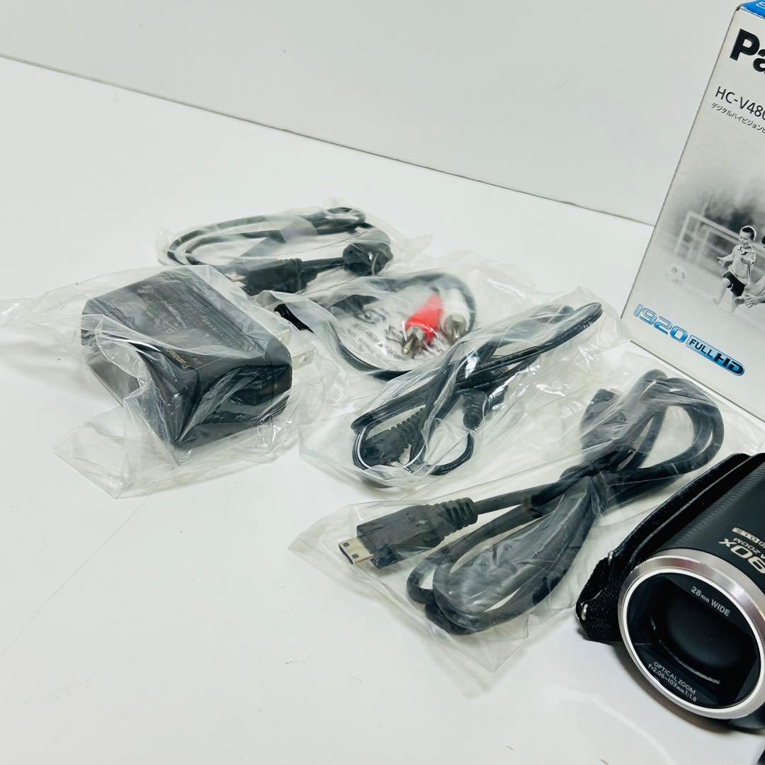 【未使用級】Panasonic HC-V480MS ビデオカメラ ブラック