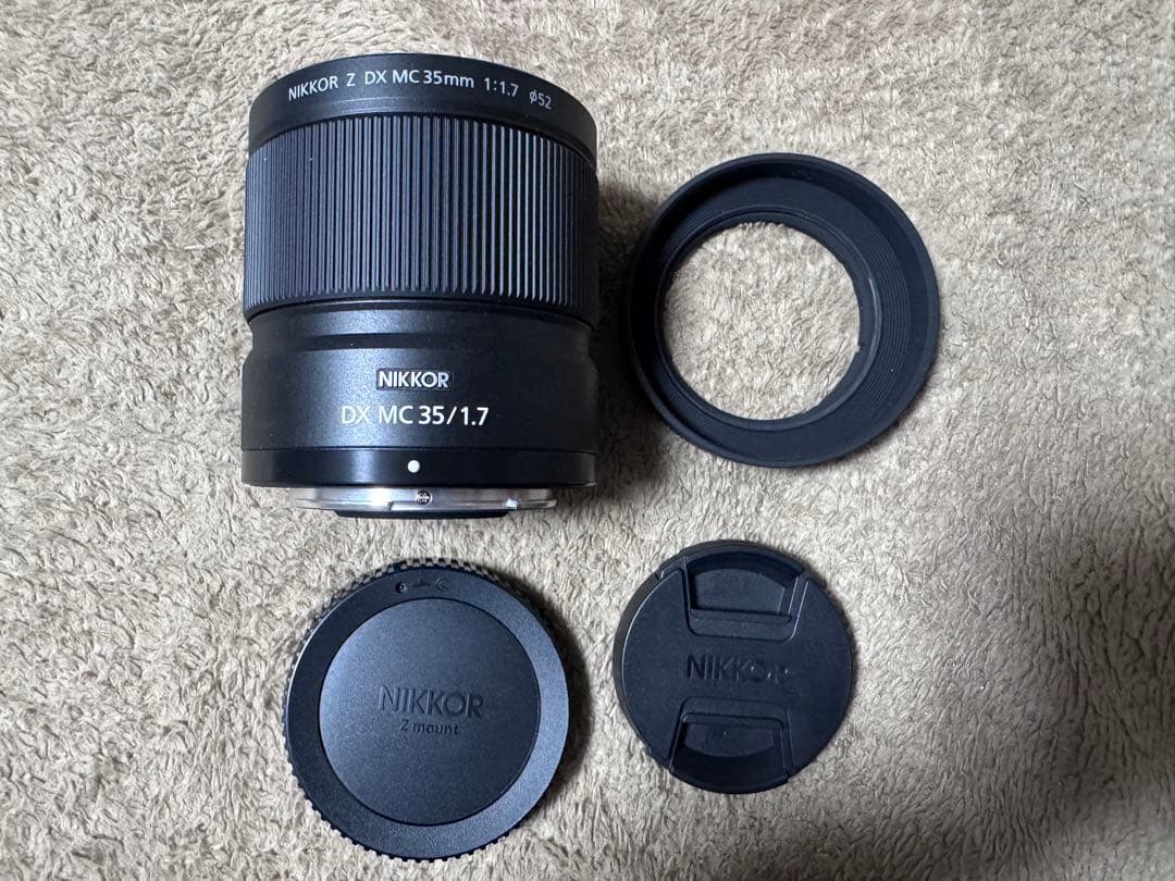 NIKKOR Z DX MC 35mm f1.7 フード付【保証有】