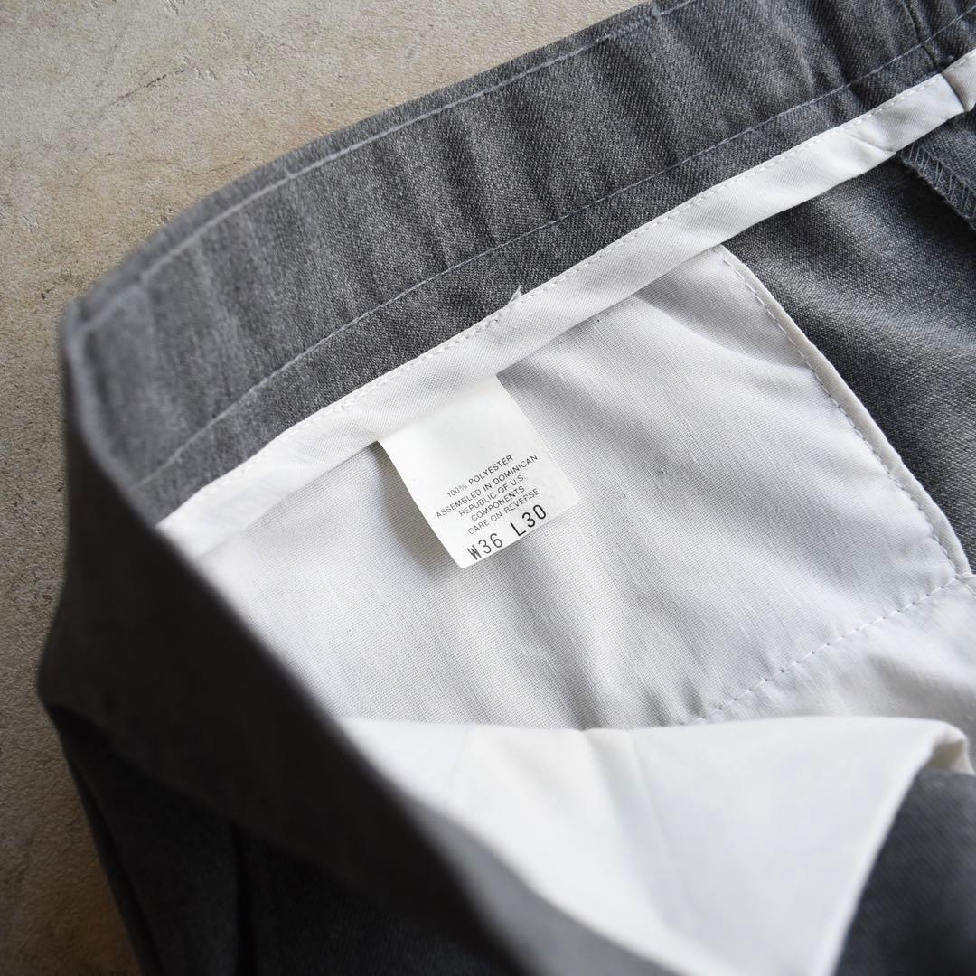 90s リーバイス アクションスラックス グレーW36L30TALONジッパー