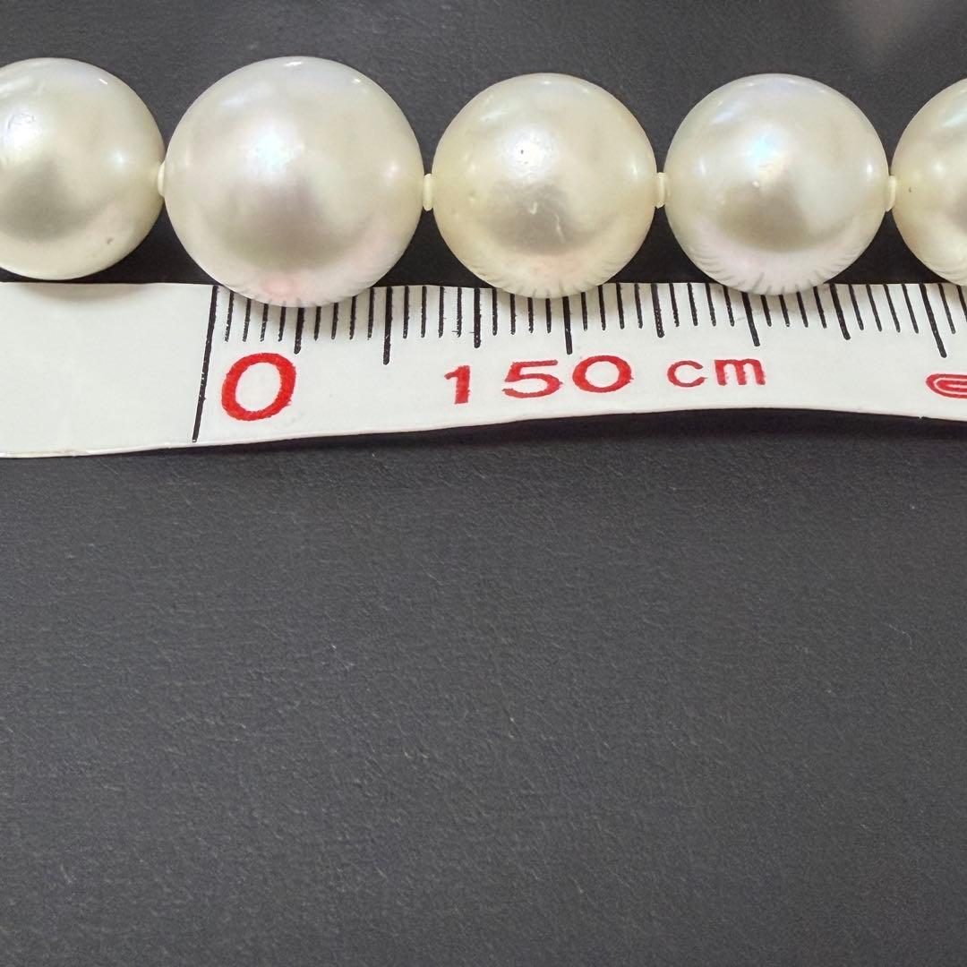 本真珠　SV925 パール ネックレス 52cm P10〜13mm 85g