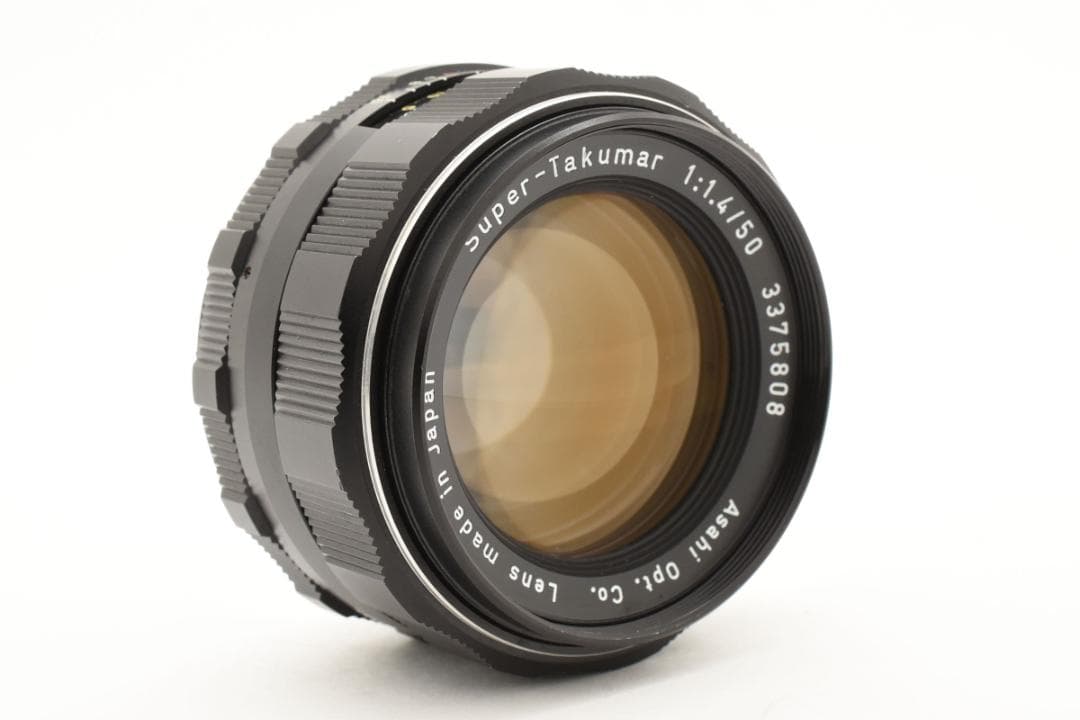 【美品】Pentax Super Takumar 50mm F1.4後#F016