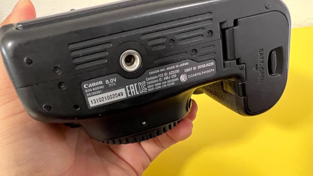 【美品】Canon EOS 80D デジタル一眼レフカメラ【値引き】