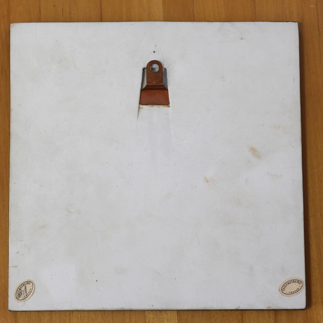 Lisa Larson　リサラーソン　UNIK 陶板 フネ　北欧ヴィンテージ雑貨