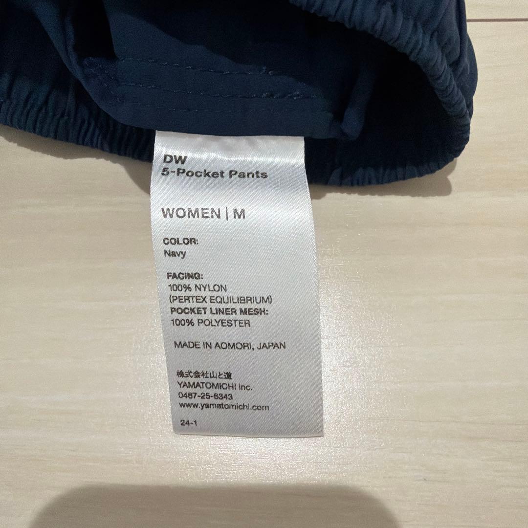 DW 5-Pocket Pants レディース M ネイビー