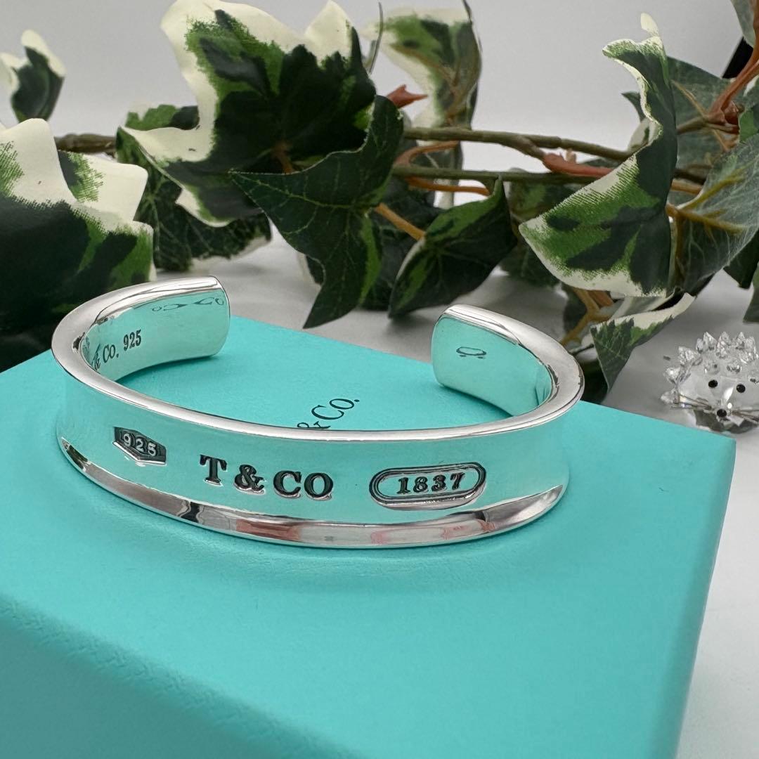 【磨き済み】ティファニー　 バングル 1837 シルバー