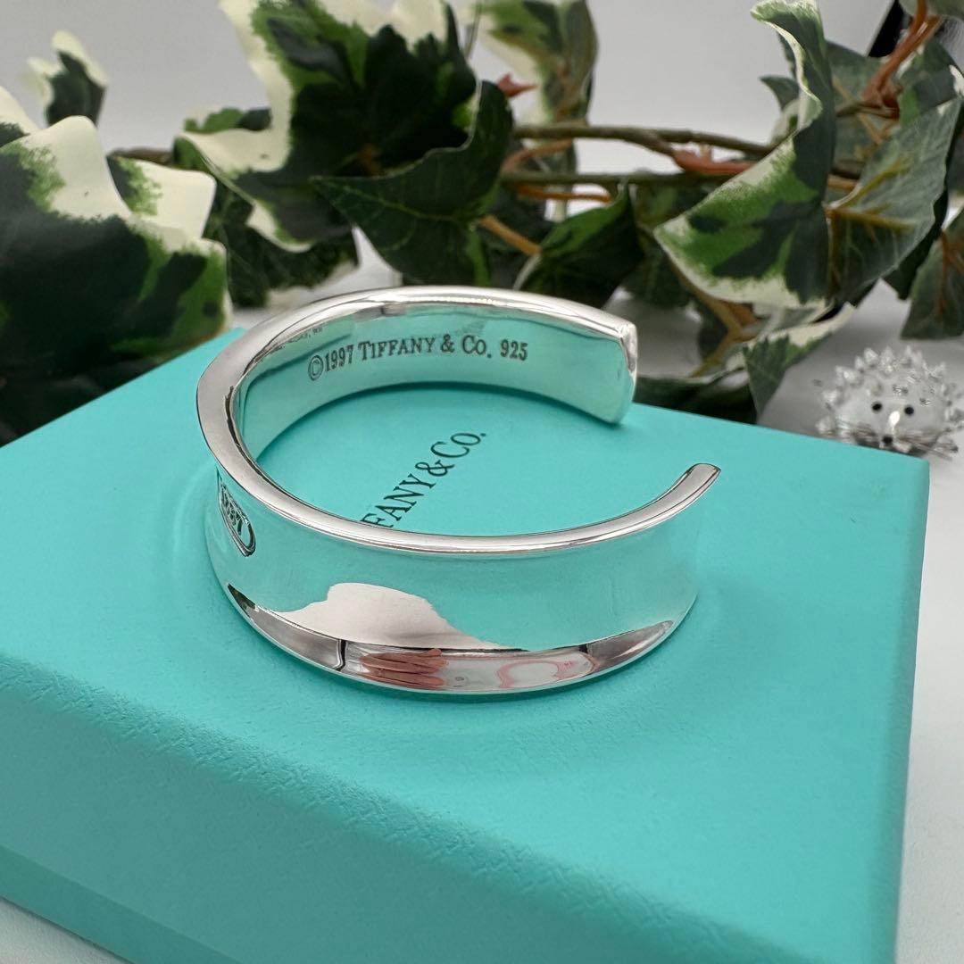 【磨き済み】ティファニー　 バングル 1837 シルバー