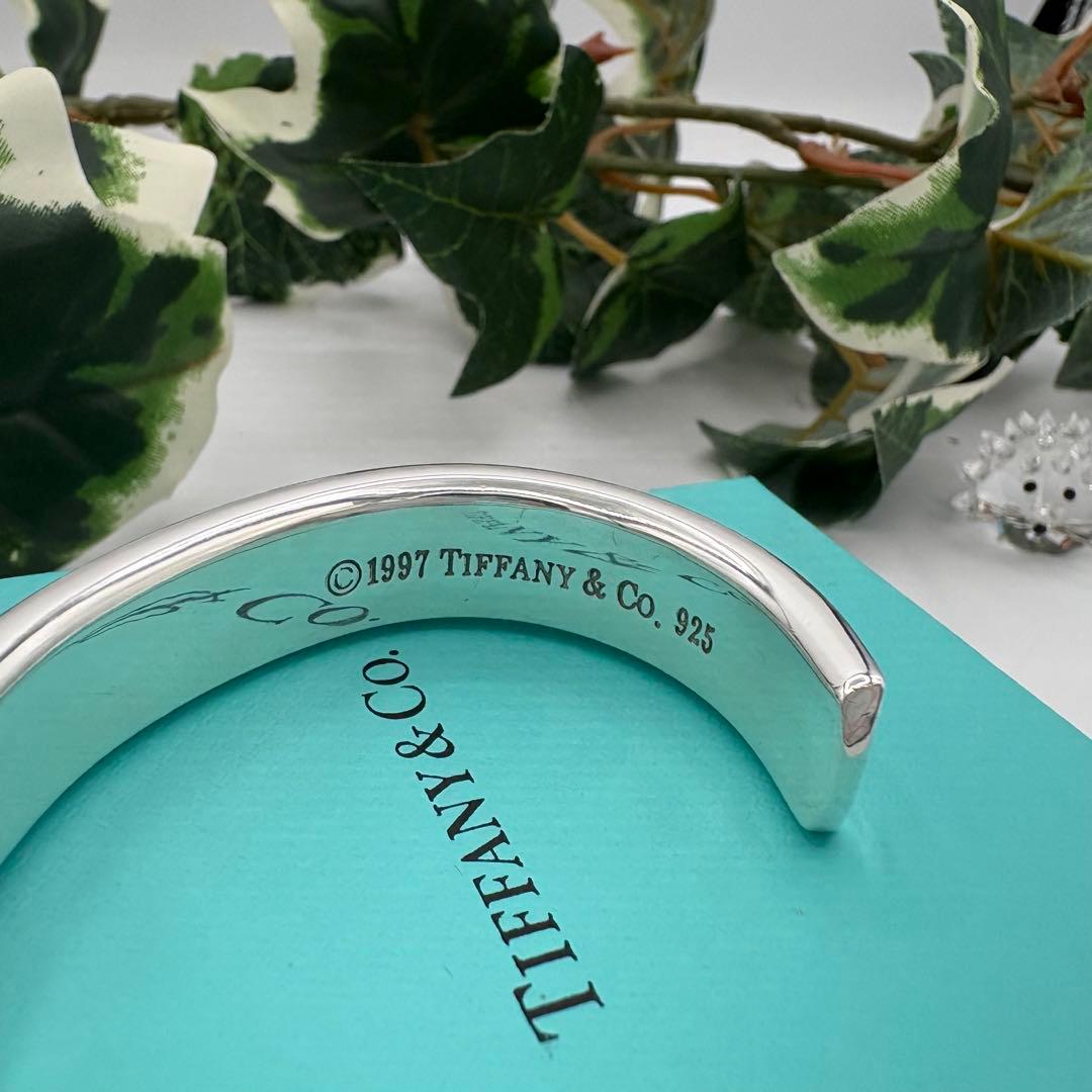 【磨き済み】ティファニー　 バングル 1837 シルバー